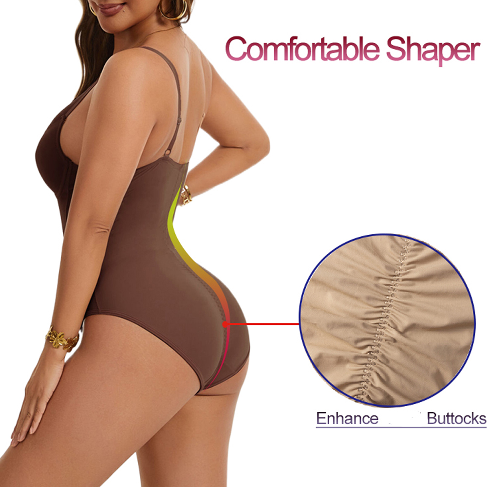 Women Seamless Compression Bod - Shapewear Bodysuit Firm review and price