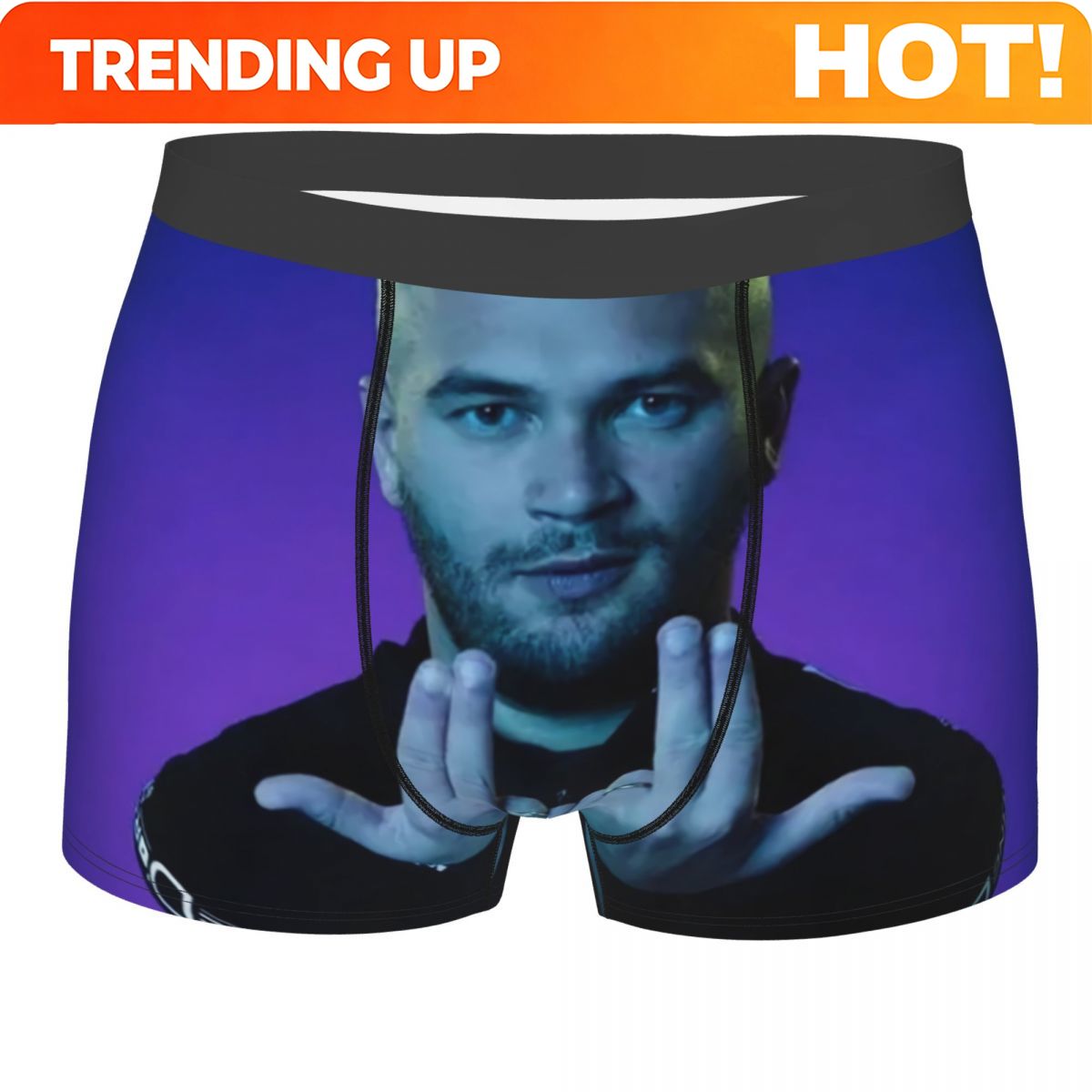 Custom Novelty French Rapper J - Boyshort Underwear review and price