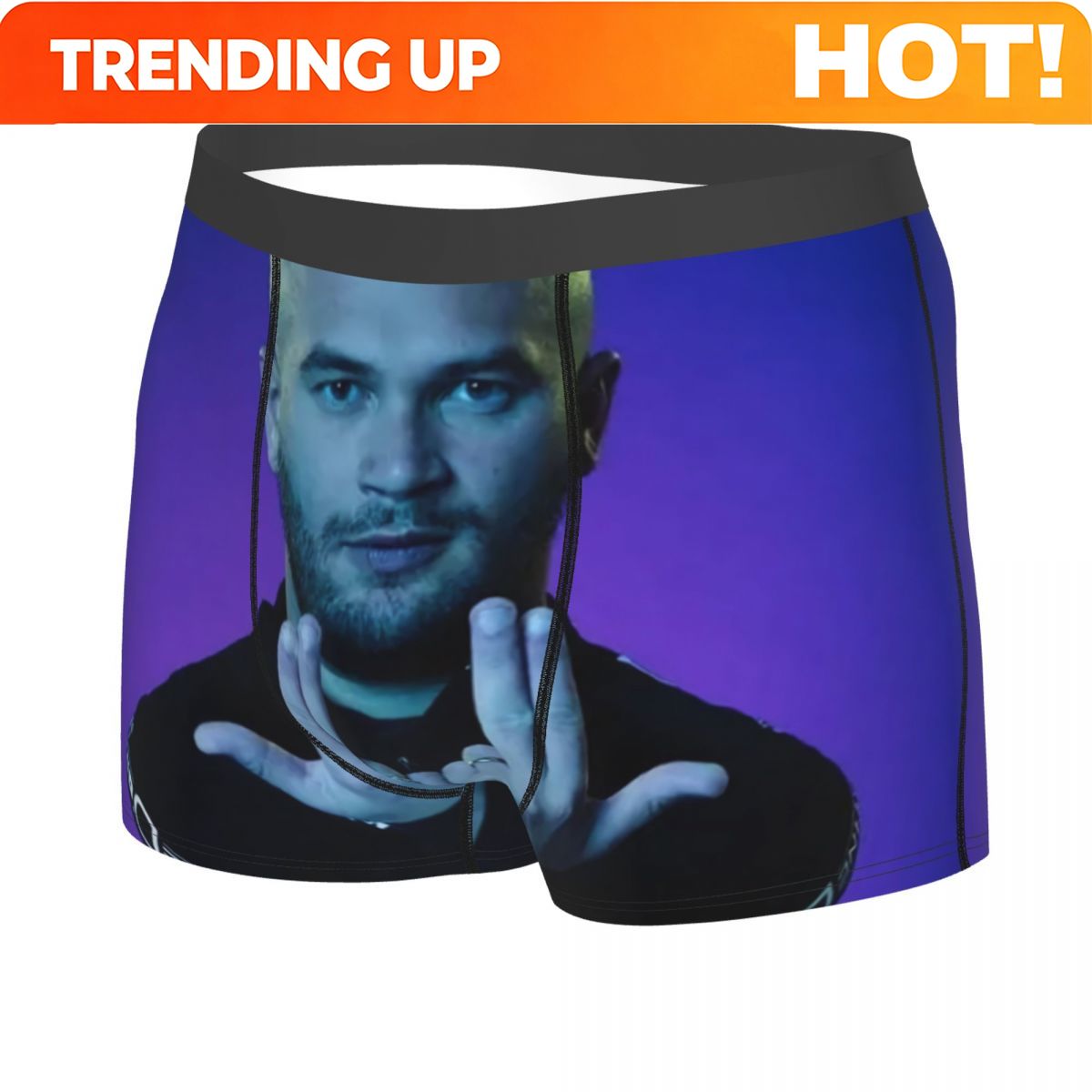 Custom Novelty French Rapper J - Boyshort Underwear review and price